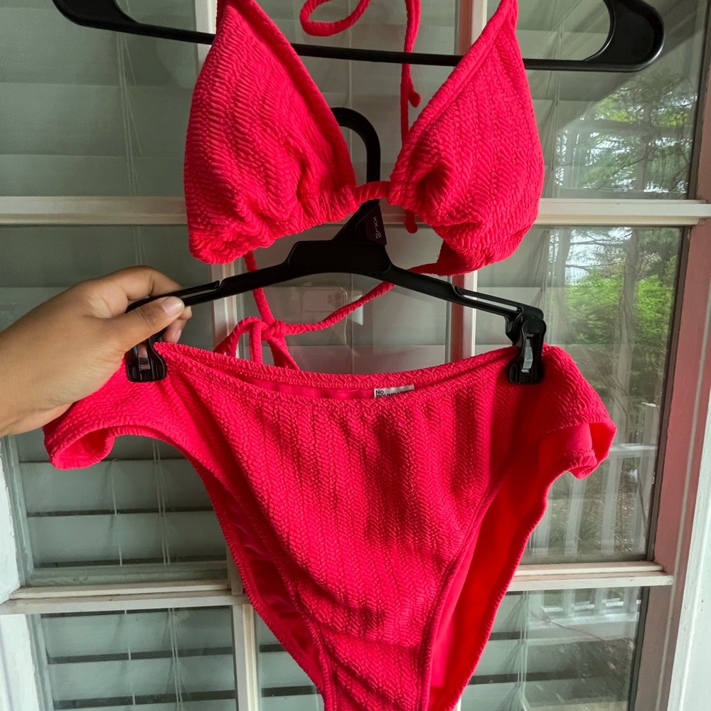 Vibrant Pink Bikini Set